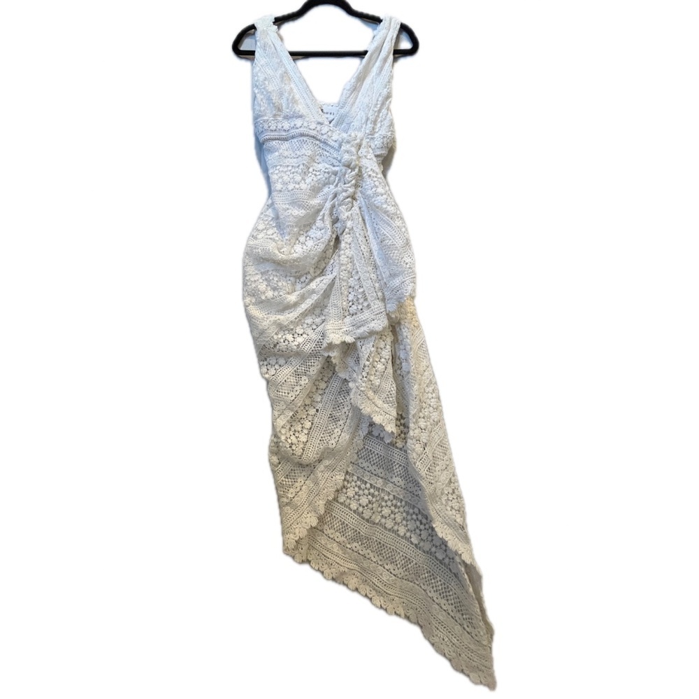 NWT | JBQ White Lace Tulum Dress | Sz Small - Picture 6 of 8